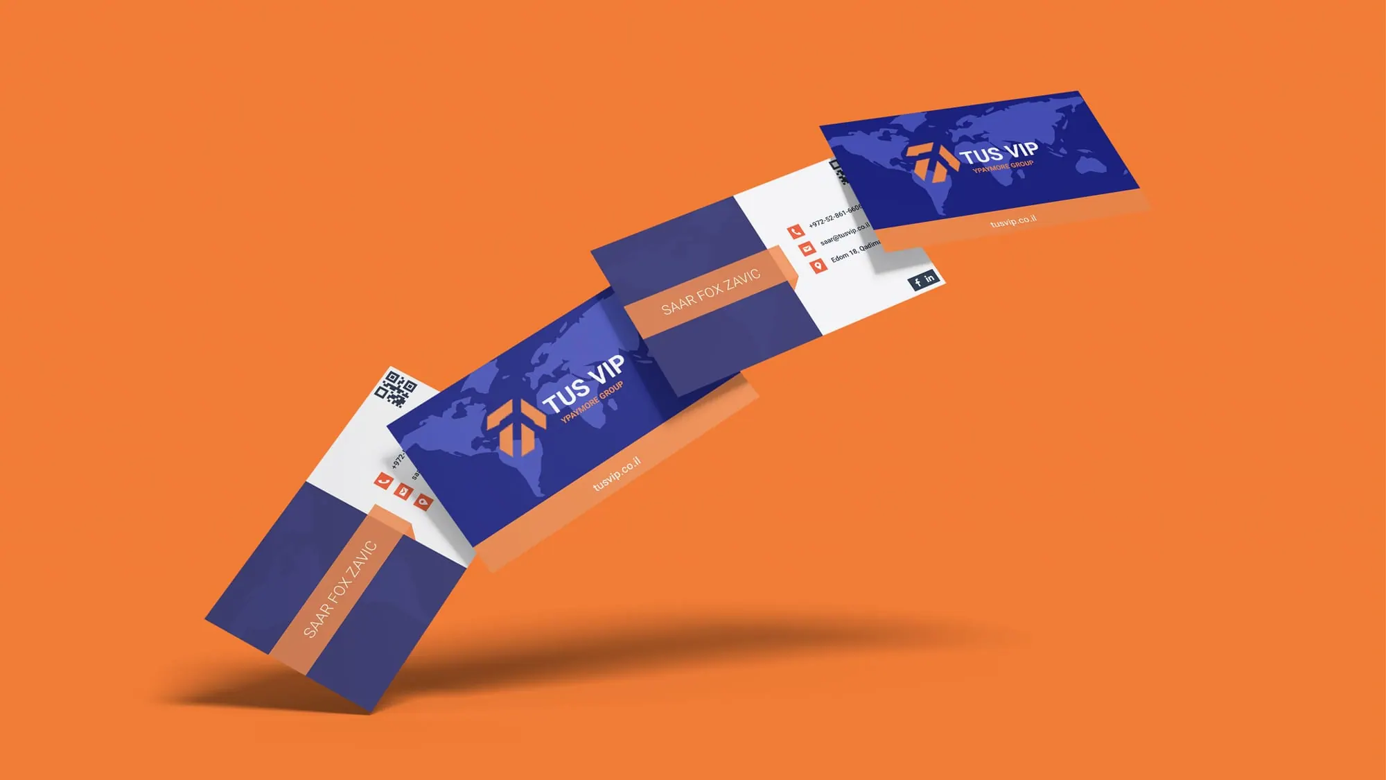 TUS VIP business cards