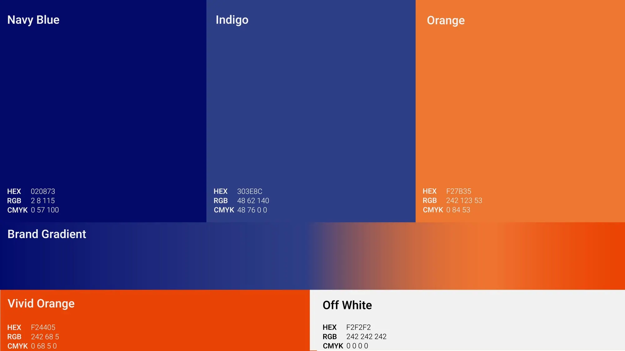 TUS VIP color palette