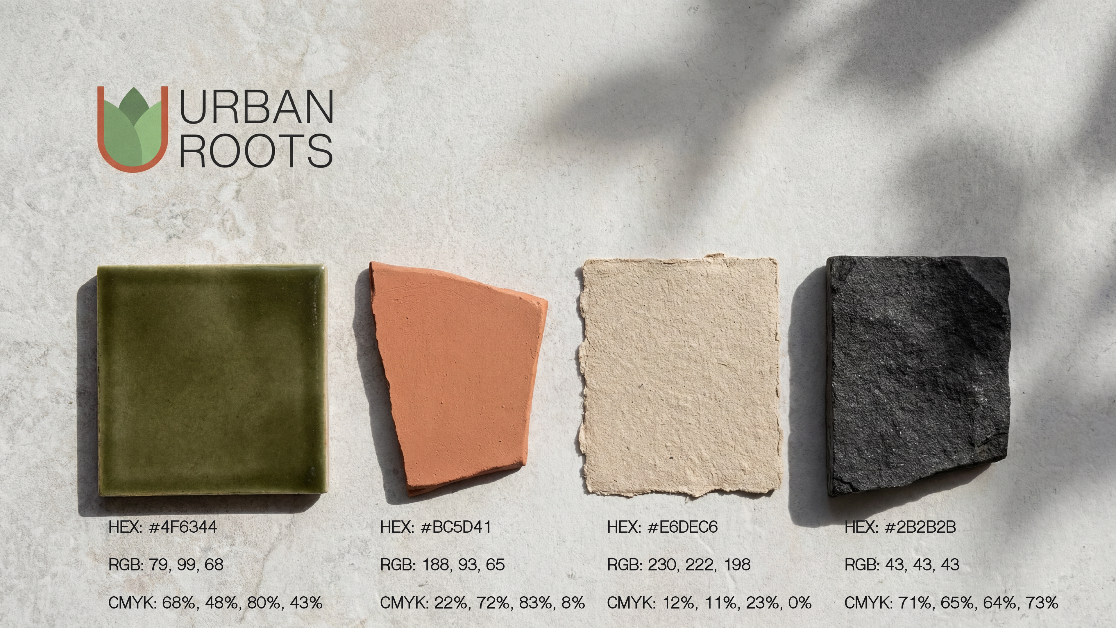 Urban Roots color palette